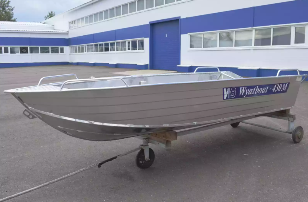 Алюминиевая лодка  Wyatboat-430М в Тюмени