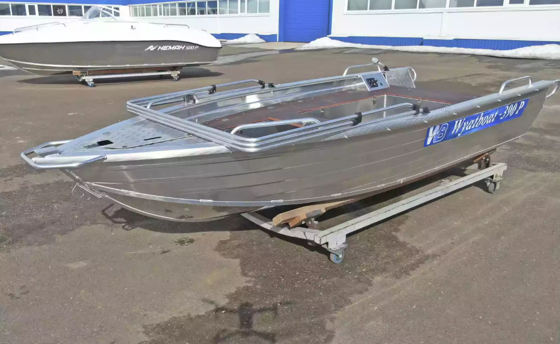 Алюминиевая лодка Wyatboat-390РМ в Тюмени