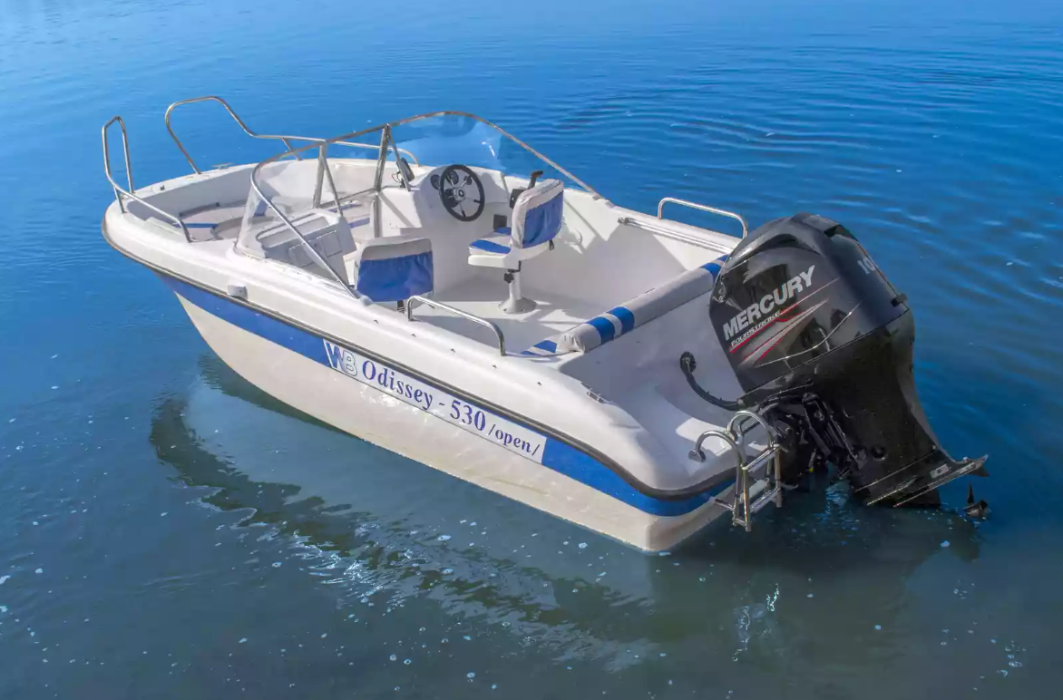 Стеклопластиковый катер Neman-530 Open в Тюмени