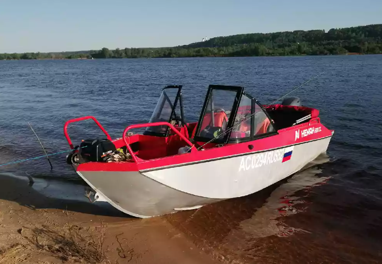 Алюминиевый катер Неман-500 DC в Тюмени