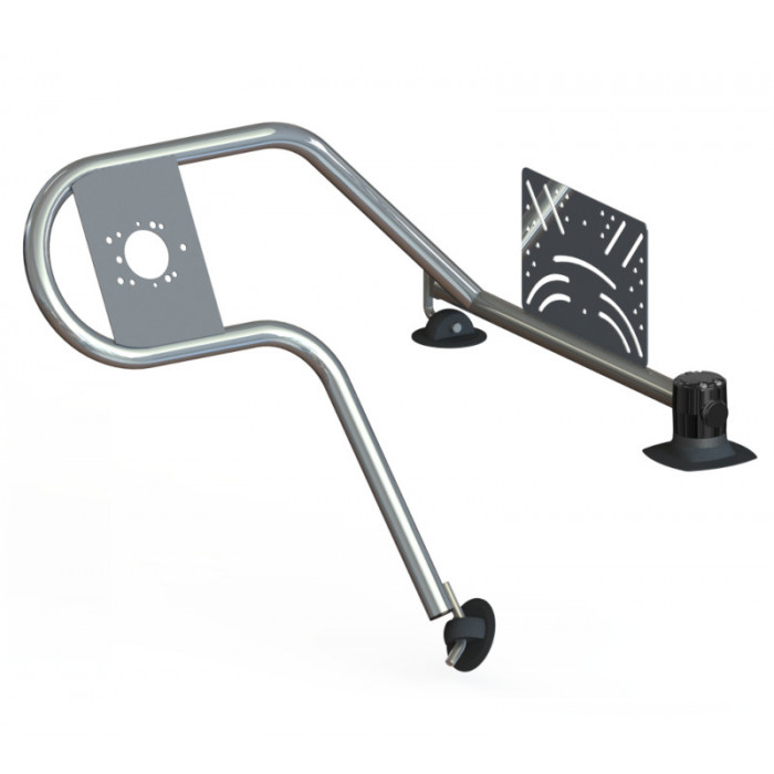 Стойка рулевая с креплением на баллон надувной лодки 32мм быстросъемная в Тюмени