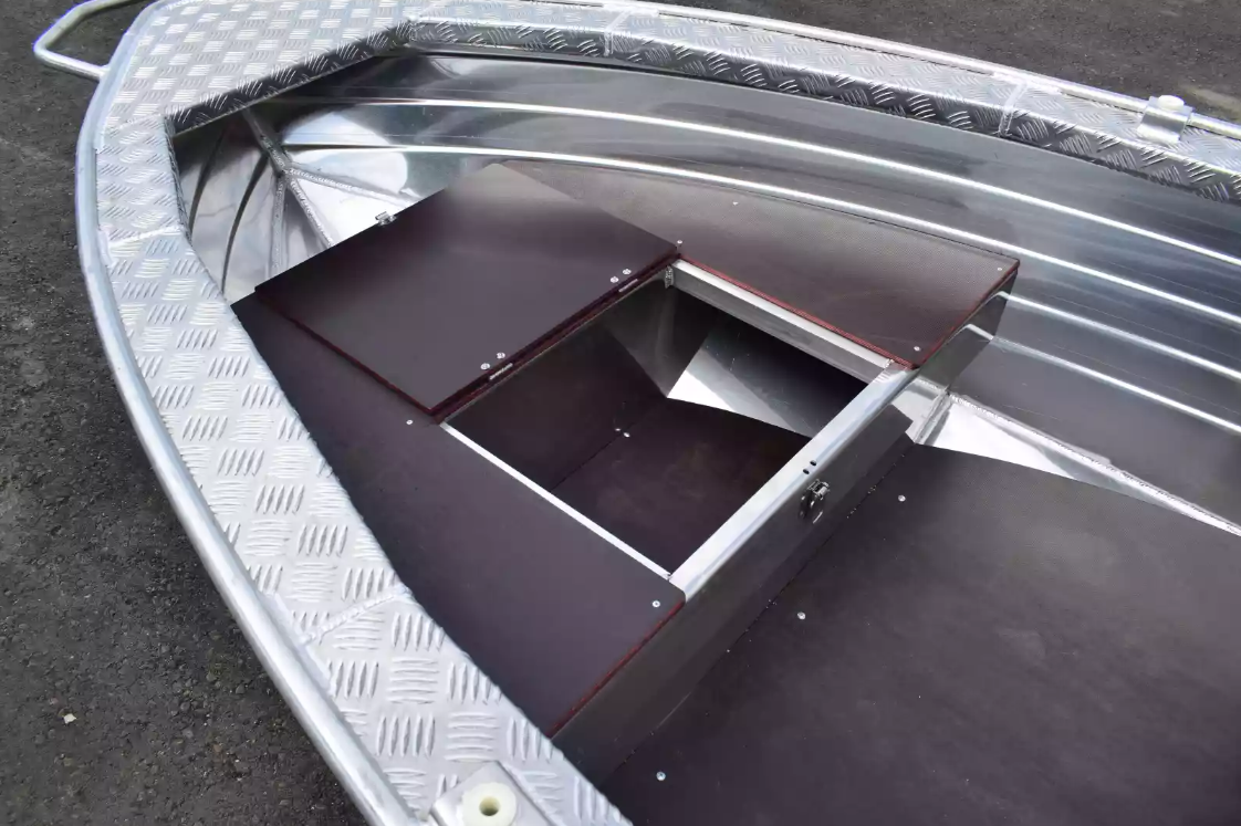 Алюминиевая лодка Wyatboat-390Р Увеличенный борт в Тюмени