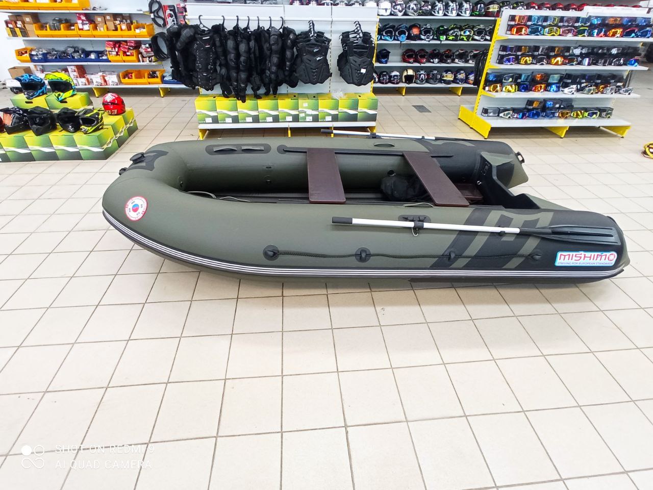 Лодка MISHIMO RIVER JET 390 под водомет в Тюмени