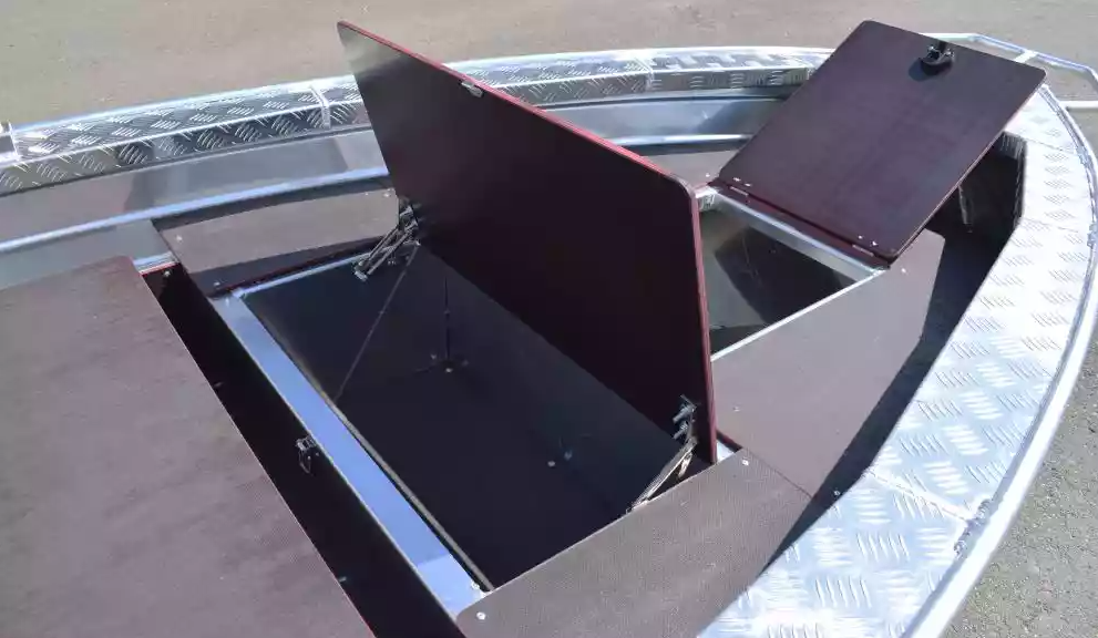 Алюминиевая лодка Wyatboat-390Р Fish в Тюмени