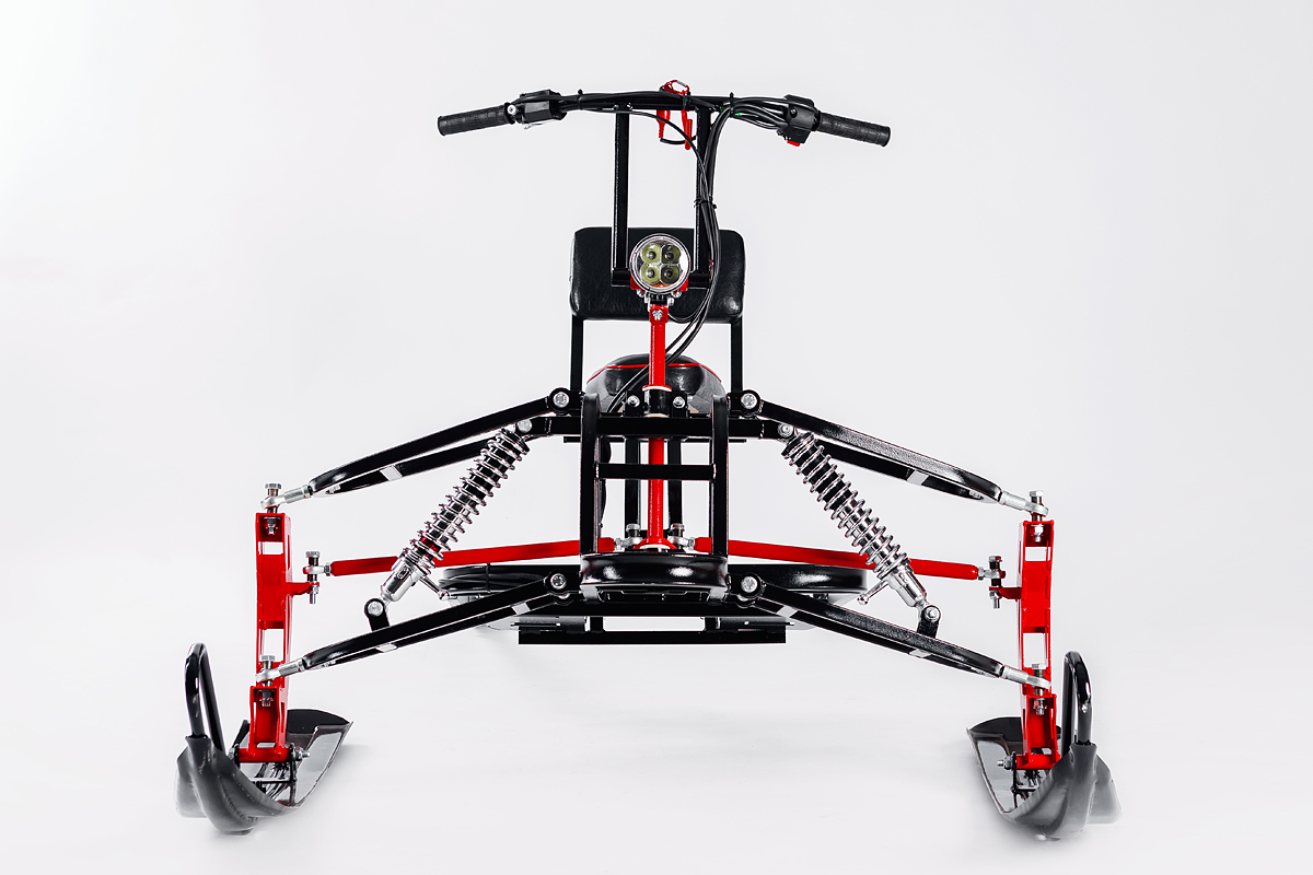 Лыжный модуль IKUDZO TERRAIN с подогревом ручек металлические лыжи в Тюмени