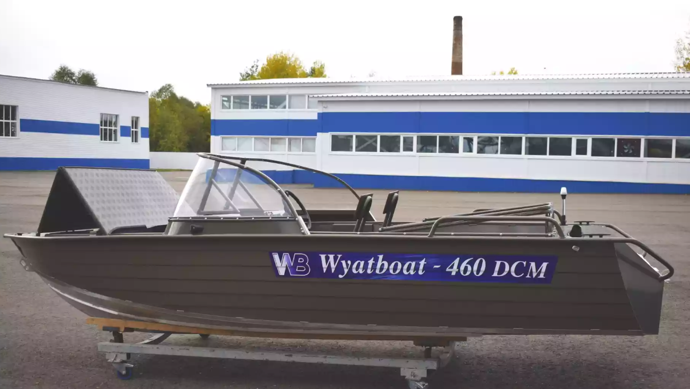 Алюминиевый катер Wyatboat-460 DCM в Тюмени