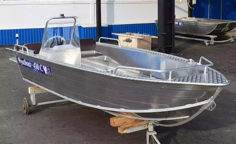 Алюминиевый катер Wyatboat-430 C в Тюмени