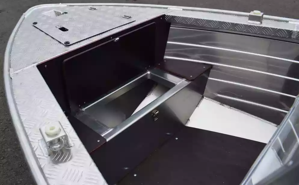 Алюминиевая лодка Wyatboat-390 DCM Увеличенный борт в Тюмени