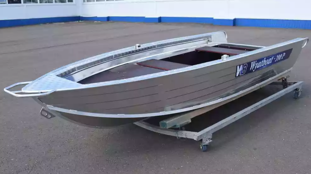 Алюминиевая лодка Wyatboat-390Р Fish в Тюмени
