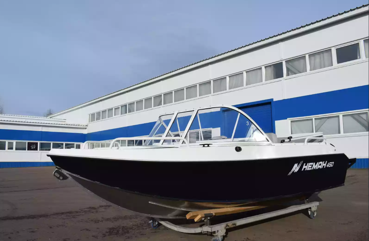 Алюминиевый катер Неман-450 в Тюмени