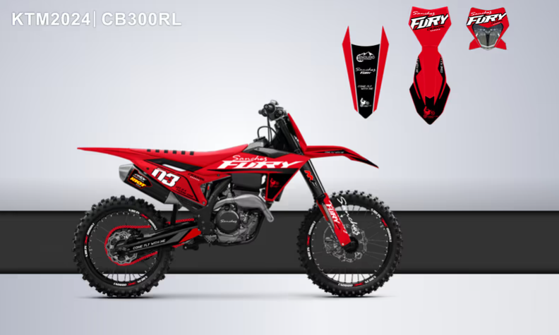 Кроссовый мотоцикл Sanchez Fury CB300RL в Тюмени