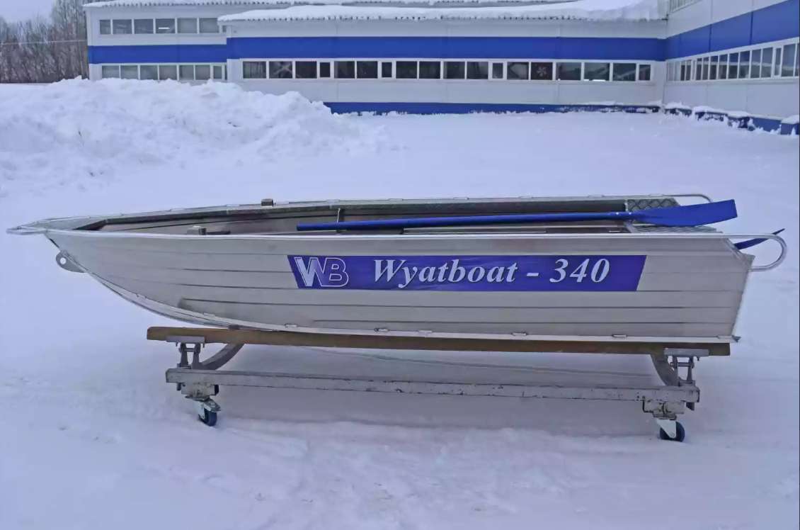 Алюминиевая лодка Wyatboat-340 Р в Тюмени
