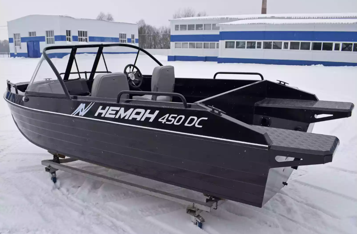 Алюминиевый катер Неман-450 DC в Тюмени