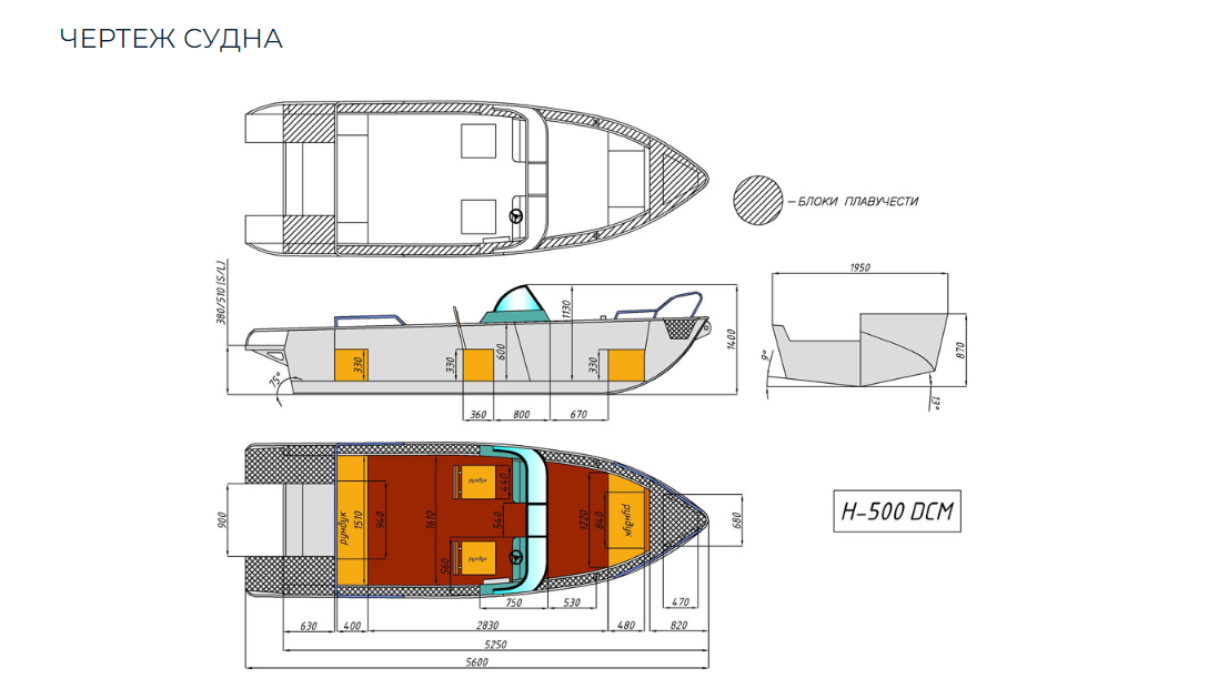Алюминиевый катер Неман-500 DCM в Тюмени
