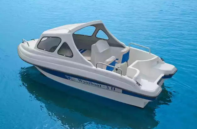 Стеклопластиковый катер Wyatboat-3 П (полурубка) в Тюмени