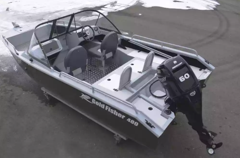 Алюминиевый катер Gold Fisher 480 DCM FISH в Тюмени