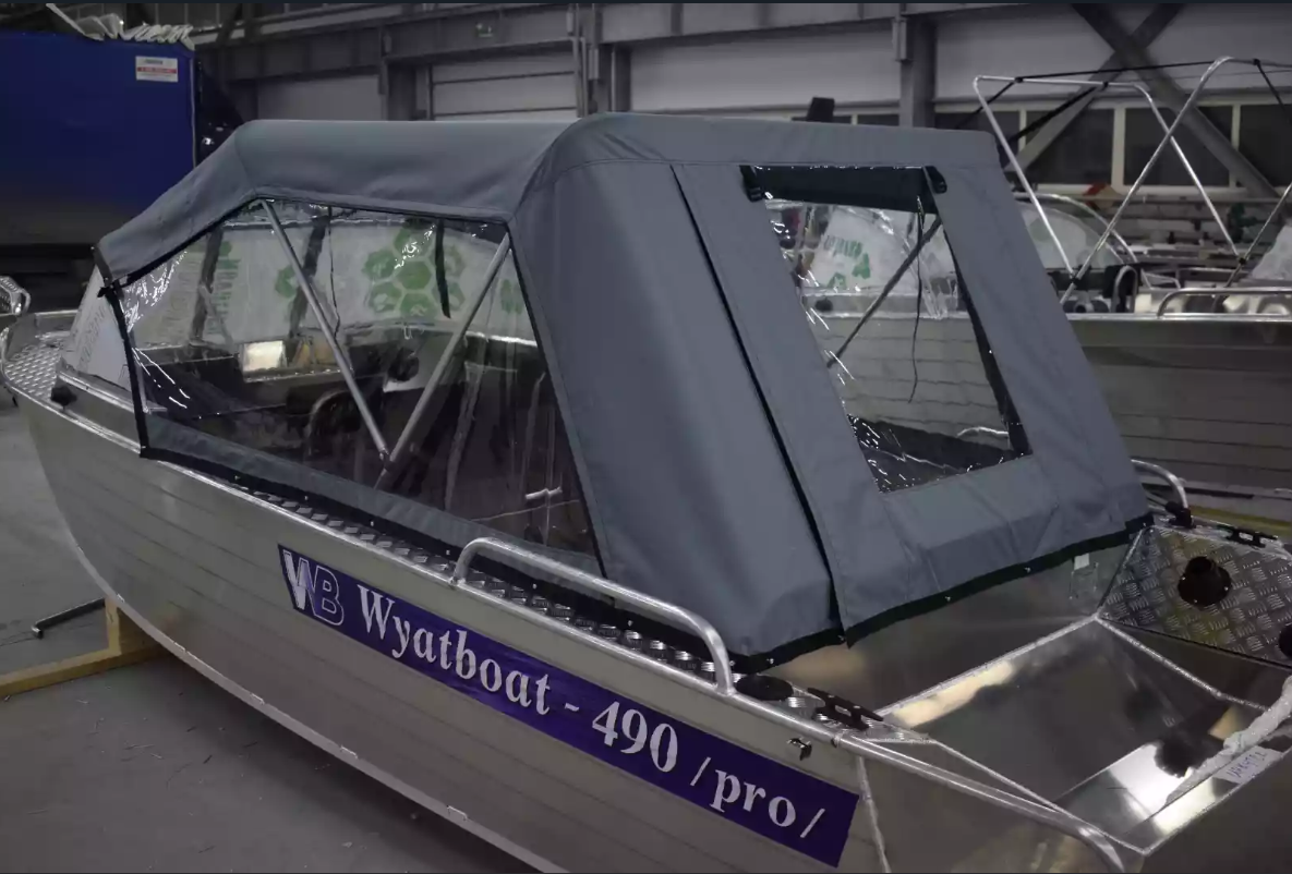 Алюминиевый катер Wyatboat-490 Pro в Тюмени