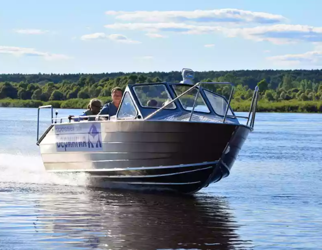 Алюминиевый катер Неман 550 в Тюмени