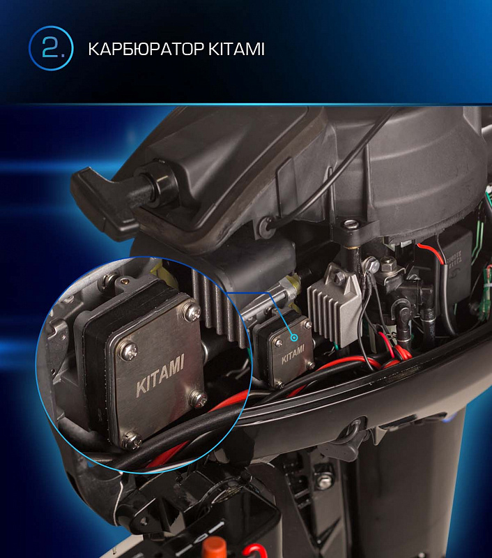 Лодочный мотор MARLIN PROLINE MP 9.9(15) AWRL в Тюмени