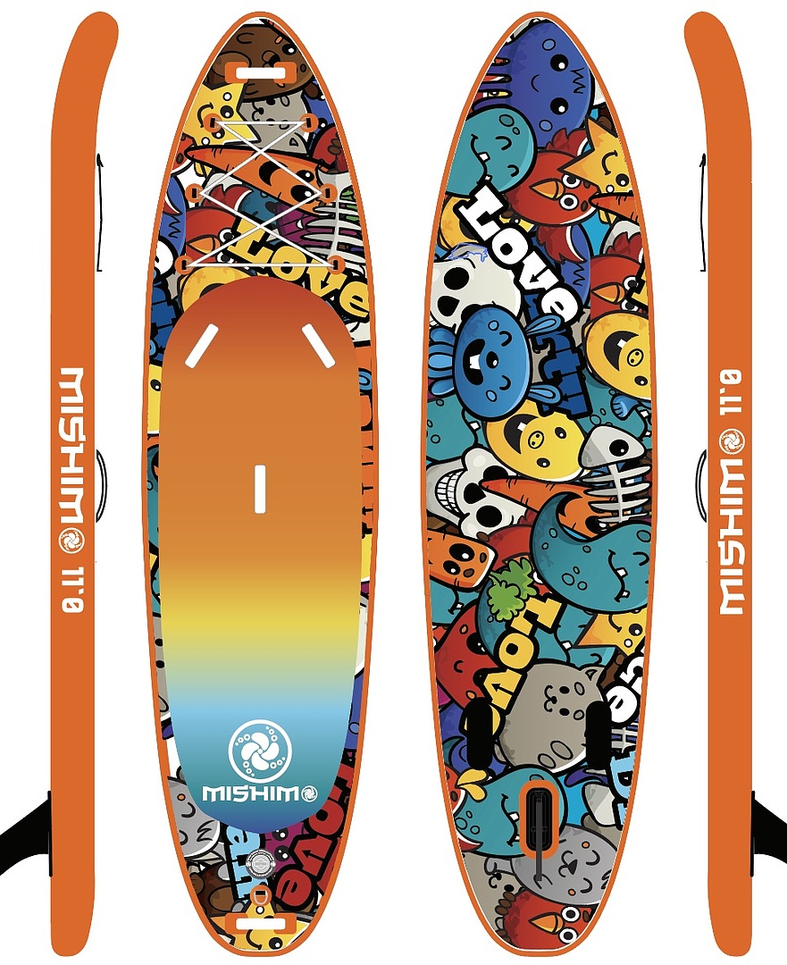 SUP (САП) Доска MISHIMO CRAZY-LINE 10.6’ (325см) в Тюмени