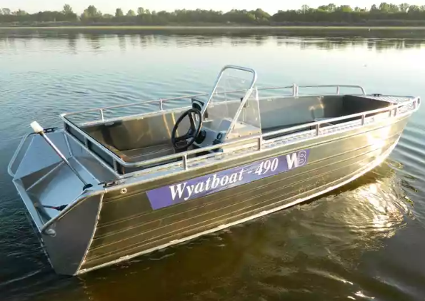 Алюминиевый катер Wyatboat-490 C в Тюмени