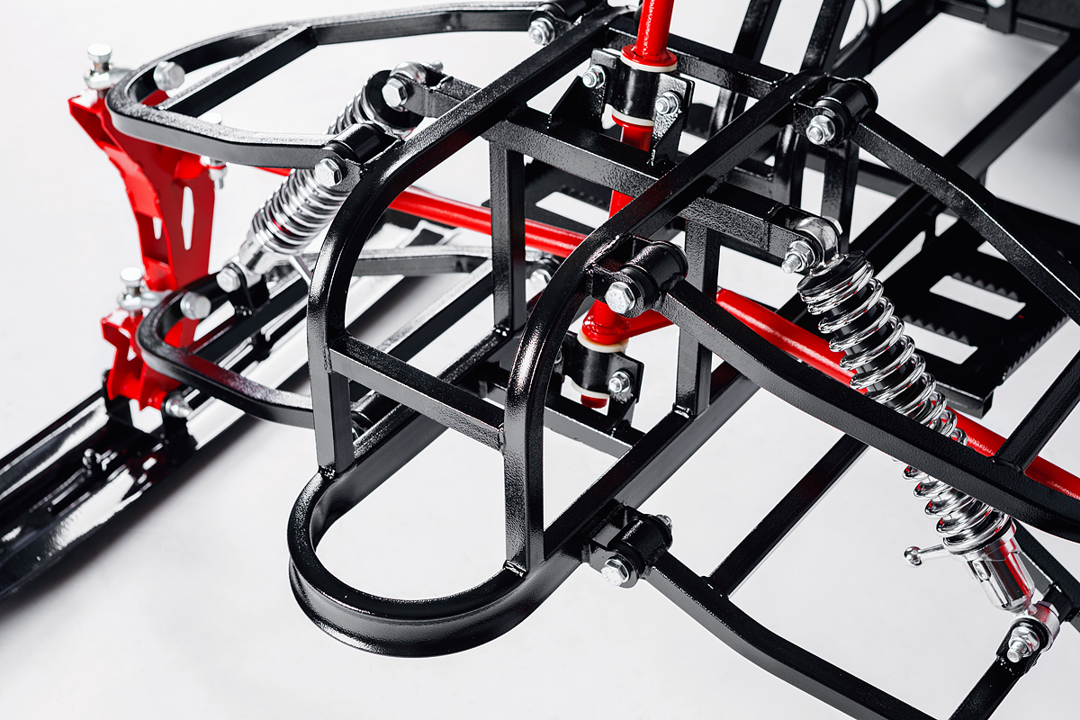 Лыжный модуль IKUDZO TERRAIN с подогревом ручек металлические лыжи в Тюмени