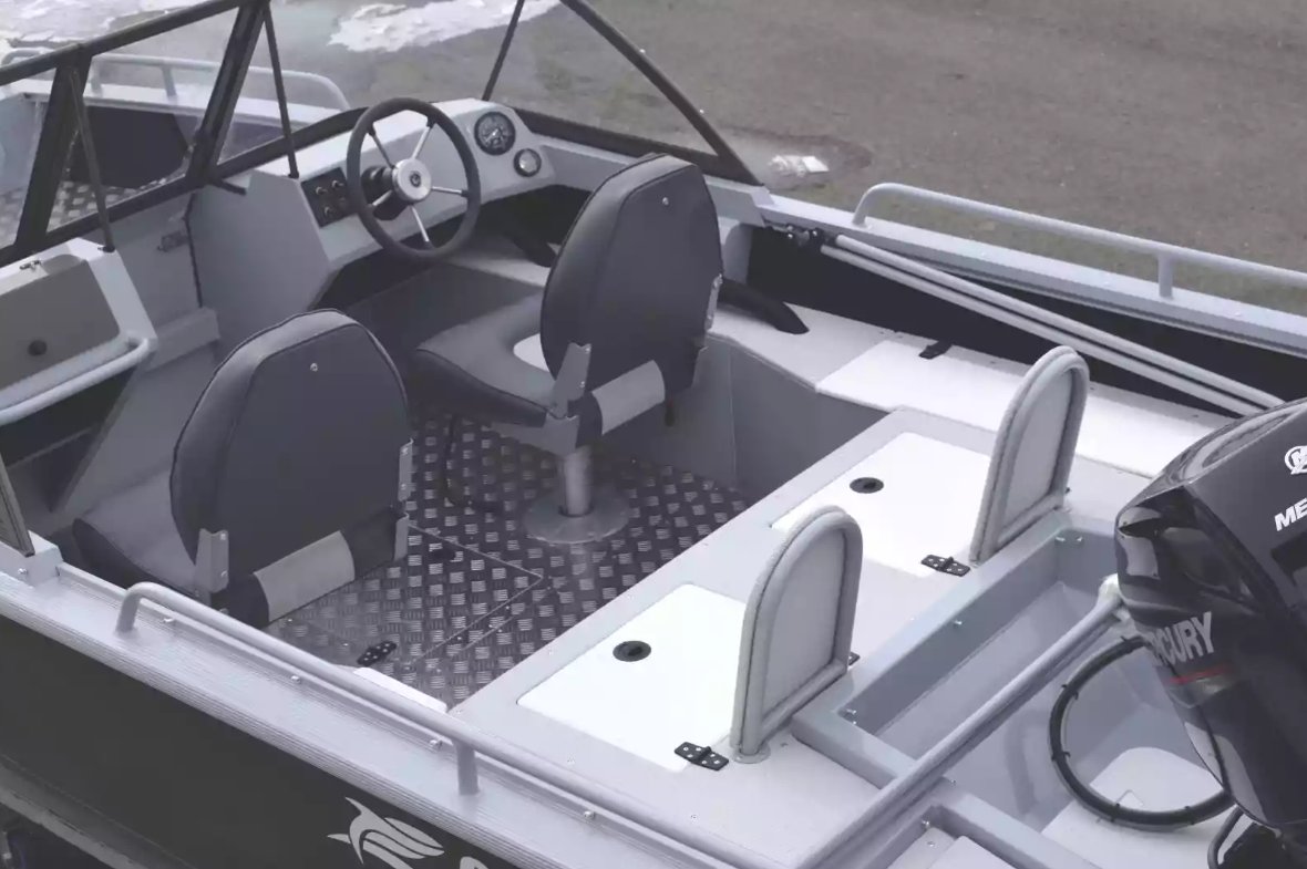 Алюминиевый катер Gold Fisher 480 DCM FISH в Тюмени