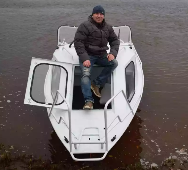 Алюминиевый катер Неман-500 (каютный) в Тюмени