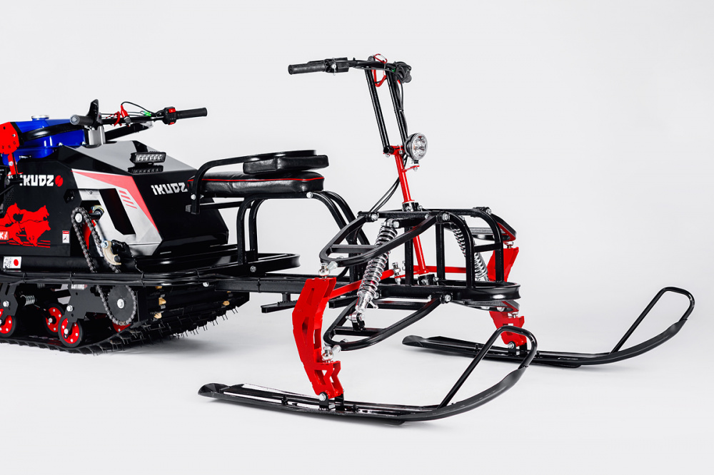 Лыжный модуль IKUDZO TERRAIN с подогревом ручек металлические лыжи в Тюмени