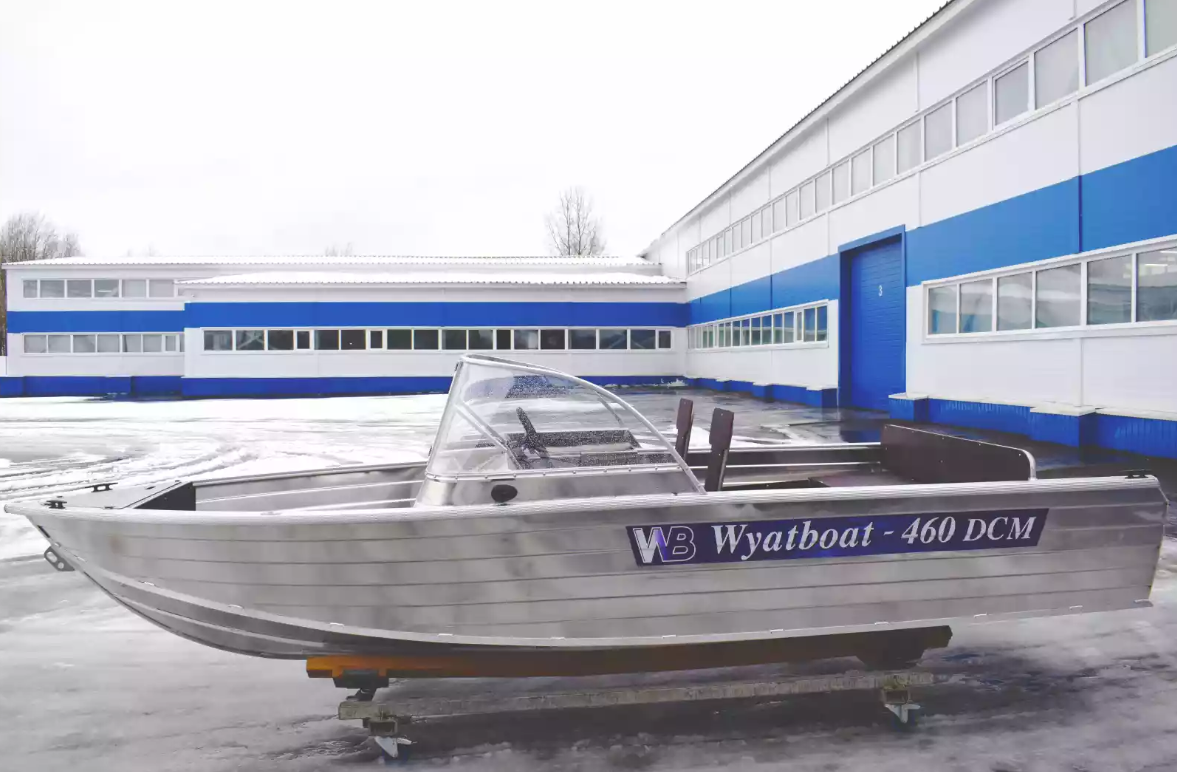 Алюминиевый катер Wyatboat-460 DCM NEW в Тюмени