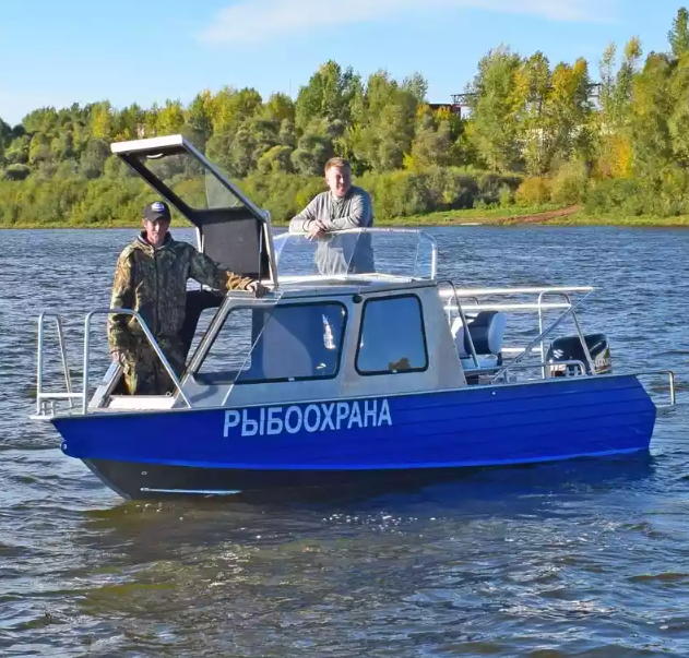 Алюминиевый катер Неман 550 с каютой в Тюмени