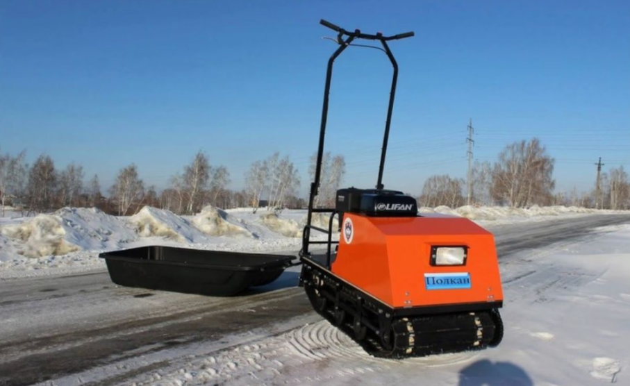 Мотобуксировщик Полкан мини 500К 15 л.с. в Тюмени