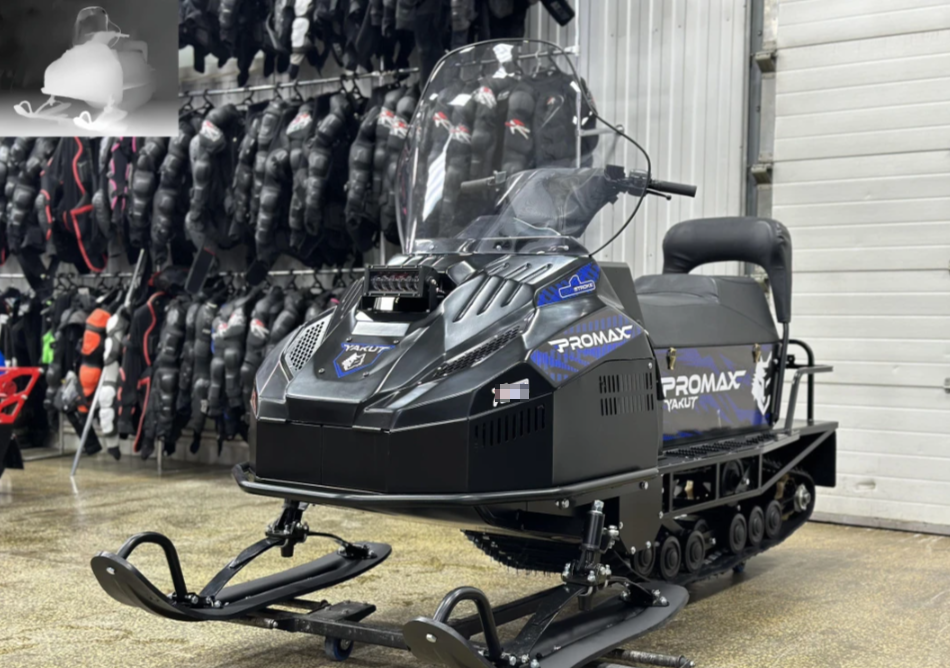 Снегоход PROMAX YAKUT R/К 500 2.0 4T 29 LONG в Тюмени
