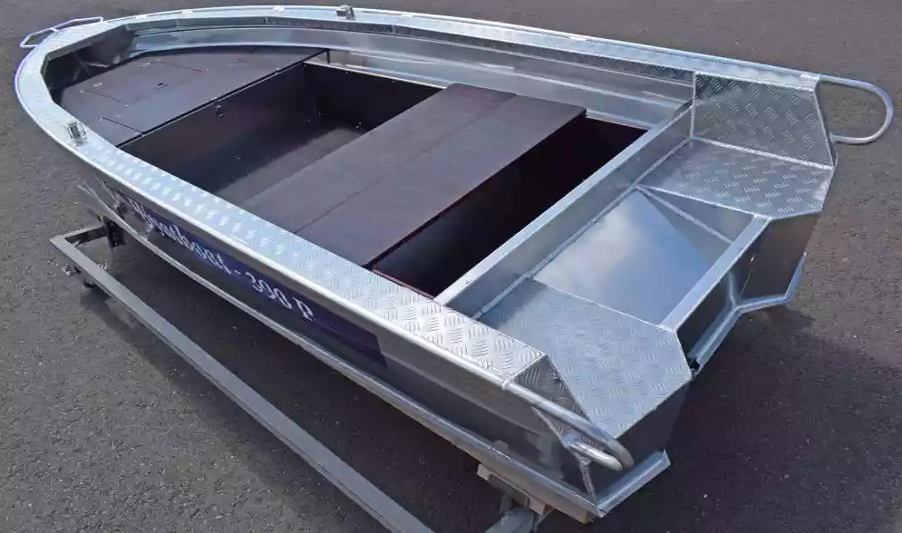 Алюминиевая лодка Wyatboat-390Р Fish в Тюмени