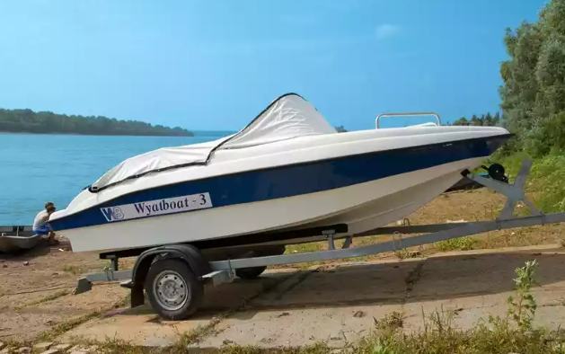 Стеклопластиковый катер Wyatboat-3 (c рундуками) в Тюмени