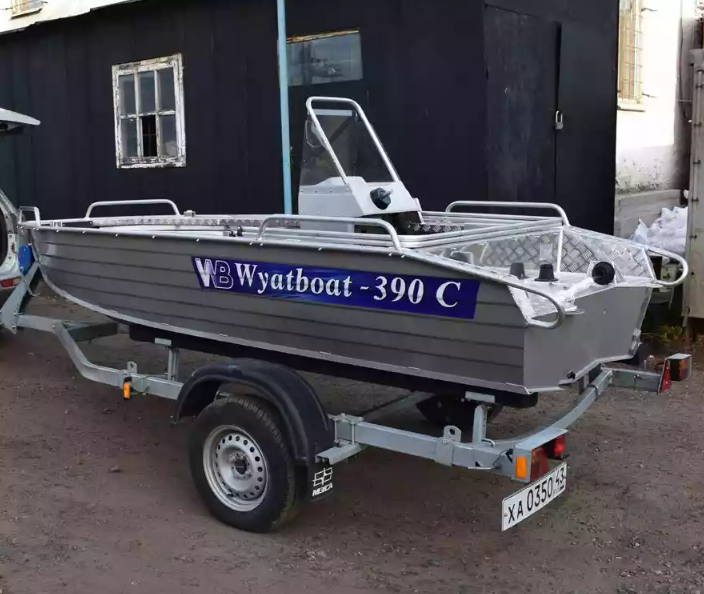 Алюминиевый катер Wyatboat-390 C в Тюмени