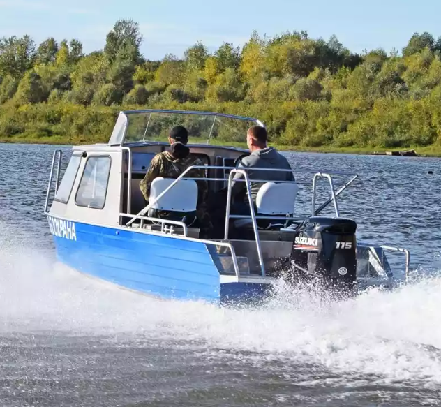 Алюминиевый катер Неман 550 с каютой в Тюмени