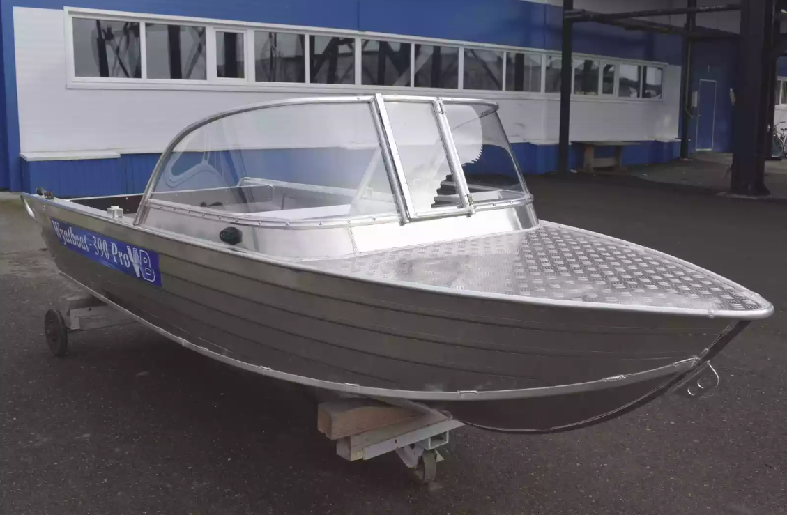 Алюминиевая лодка Wyatboat-390 Pro в Тюмени