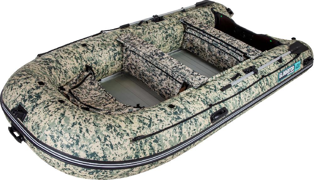НАДУВНАЯ ЛОДКА GLADIATOR C420AL в Тюмени