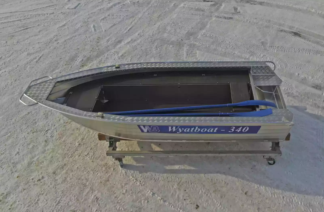 Алюминиевая лодка Wyatboat-340 РМ в Тюмени