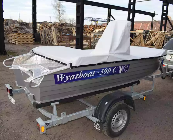 Алюминиевый катер Wyatboat-390 C в Тюмени