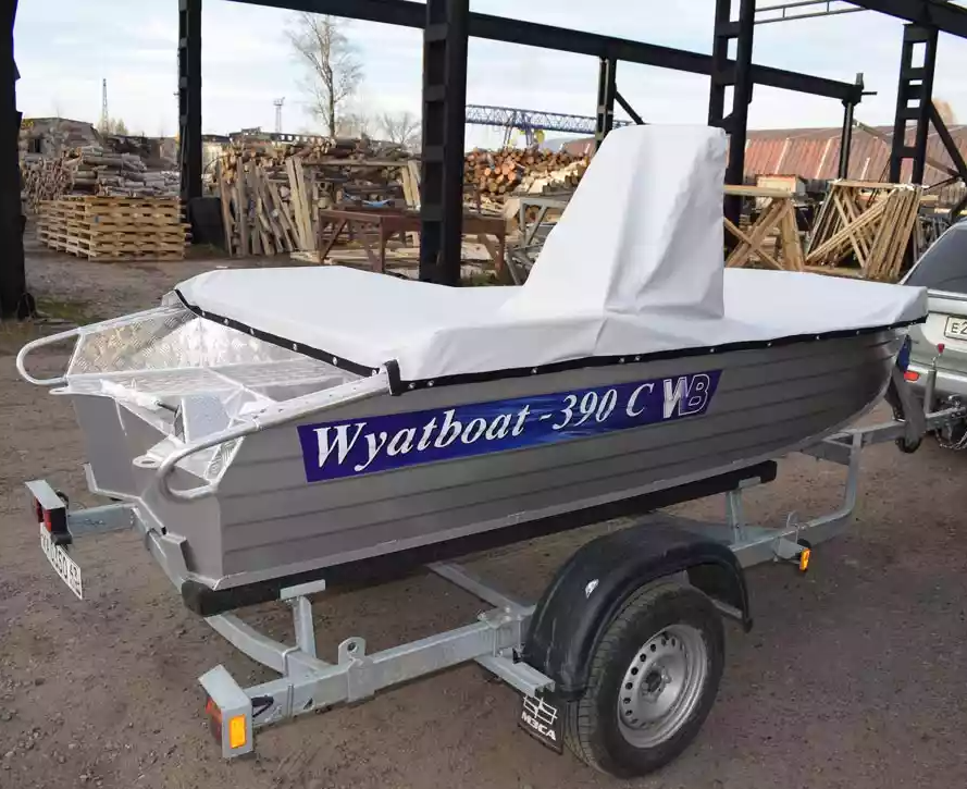 Алюминиевая лодка Wyatboat-390 C в Тюмени