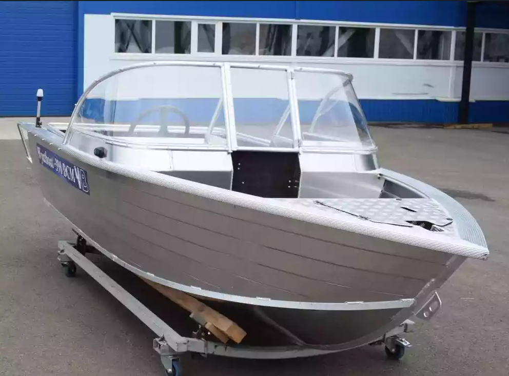 Алюминиевая лодка Wyatboat-390 DCM Увеличенный борт в Тюмени