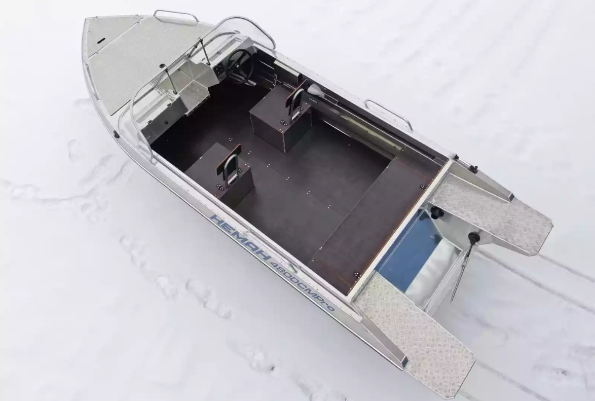 Алюминиевый катер Neman-480 DCM PRO в Тюмени