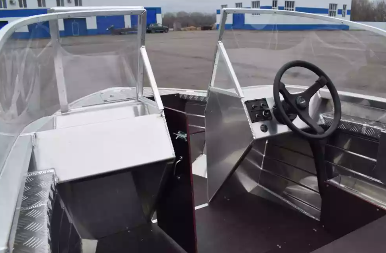 Алюминиевый катер Wyatboat-390 DCM Увеличенный борт в Тюмени