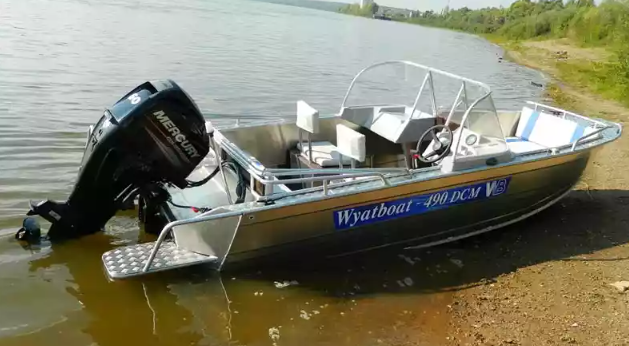 Алюминиевый катер Wyatboat-490 DCM в Тюмени
