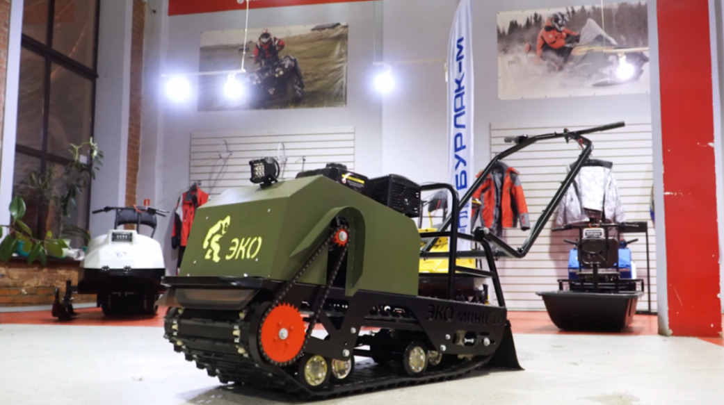 Мотобуксировщик ЭКО-Мини 15 лс (рама цельнометаллическая гнутая) в Тюмени