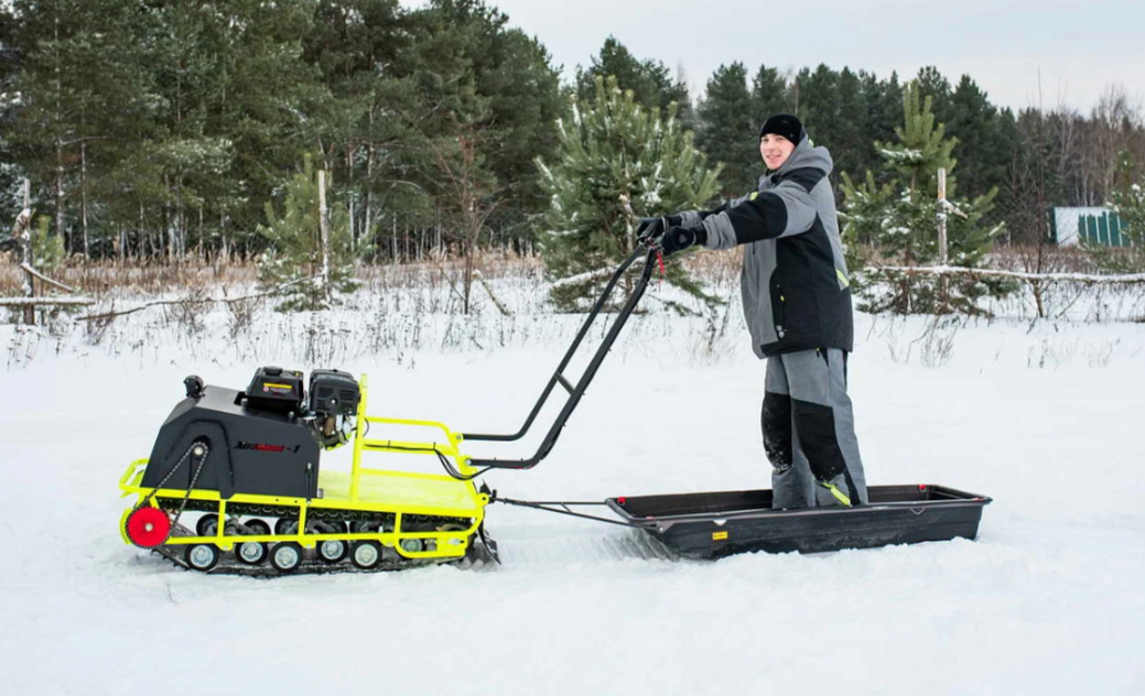 Мотобуксировщик Бурлак ХОЗЯИН-1 (капот металл) в Тюмени