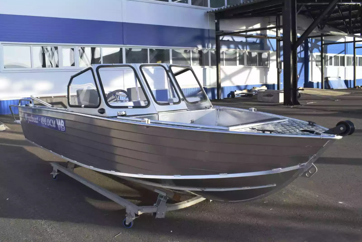 Алюминиевый катер Wyatboat-490 DCM Pro в Тюмени