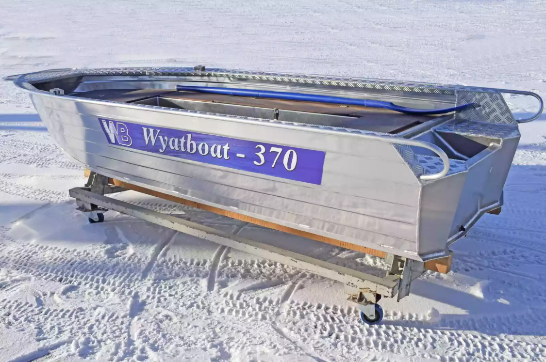 Алюминиевая лодка Wyatboat-370 РМ в Тюмени